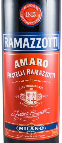 Liqueur Ramazzotti Amaro