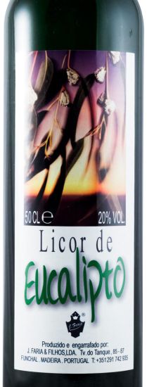 Licor de Eucalipto J. Faria & Filhos 50cl