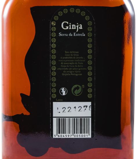 Frasco Licor de Ginja Serra da Estrela 20cl