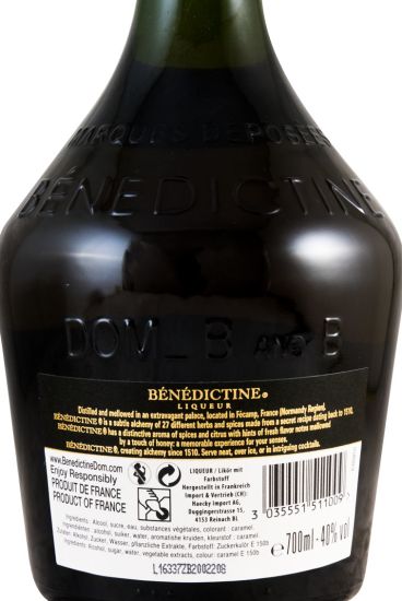 Licor Bénédictine D.O.M