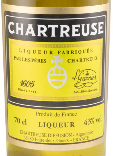 Liqueur Chartreuse Yellow