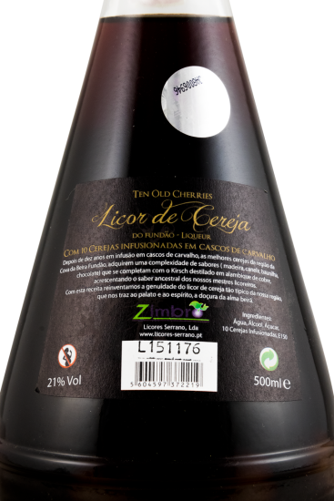 Liquor Cereja do Fundão 50cl