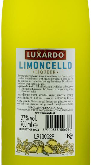 Limoncello Luxardo