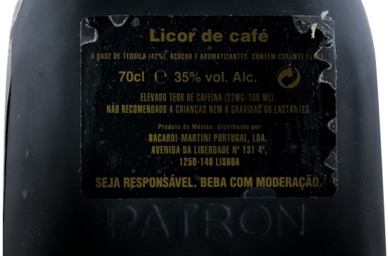 Licor de Tequila Patrón XO Cafe