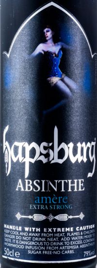 Absinto Hapsburg Black Amere Extra Strong 50cl