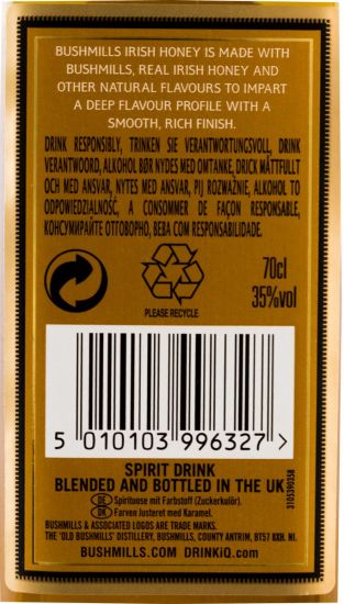 Bushmills Irish Honey