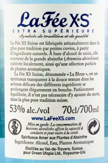 Absinthe La Fée XS Suisse