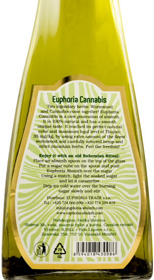 Absinth Euphoria Cannabis 50cl