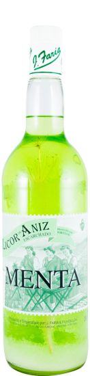 Licor Aniz Menta c/Ramo J. Faria 1L