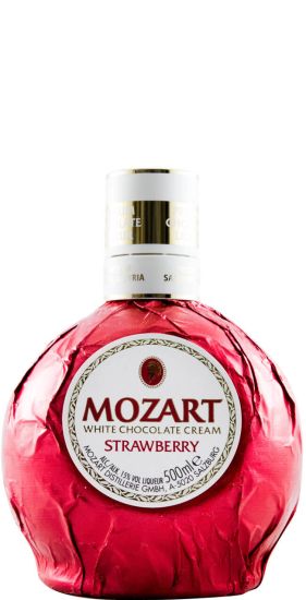 Mozart Strawberry White Chocolate Cream 50cl