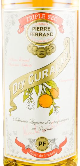 Licor Pierre Ferrand Dru Curacau