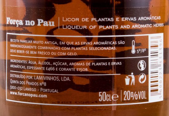 Liqueur Força no Pau 50cl