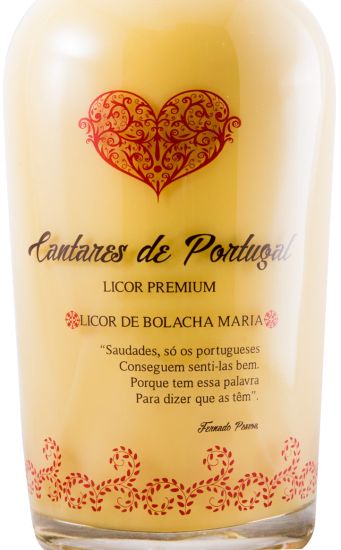 Licor Bolacha Maria Cantares de Portugal