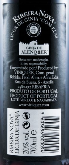 Licor de Ginja Ribeira Nova (com fruto)