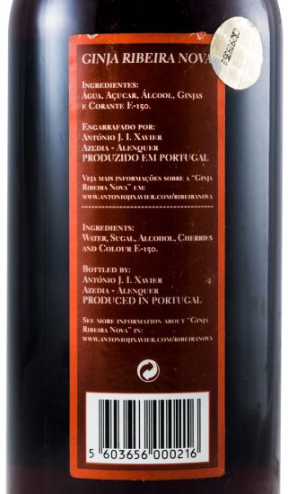Licor de Ginja Ribeira Nova