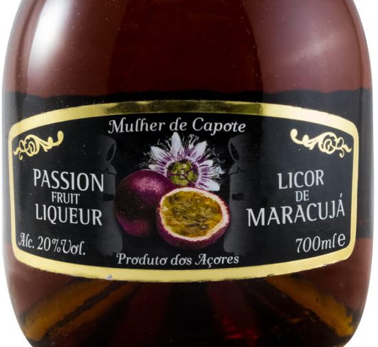Licor de Maracujá Mulher de Capote w/Glass
