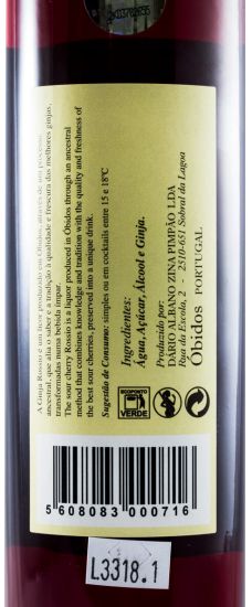 Ginja Liqueur Rossio (with berries) 50cl