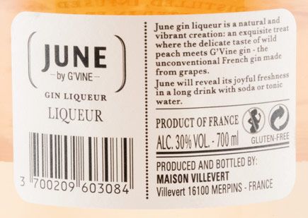 Licor de Gin June G'Vine