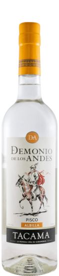 Aguardente Pisco Demonio de los Andes Albilla