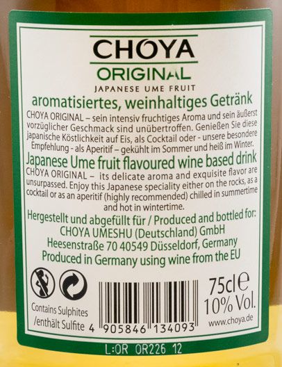 Umeshu Choya Original 75cl