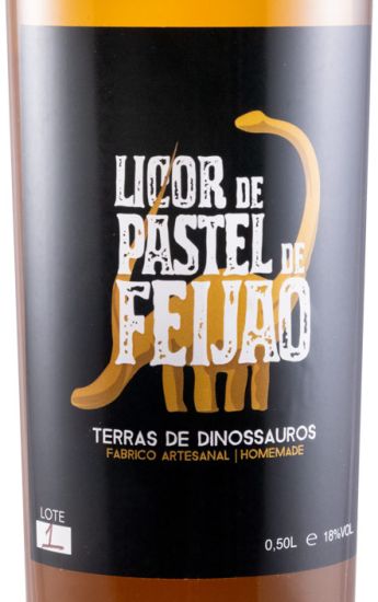 Licor de Pastel de Feijão Terras de Dinossauros 50cl