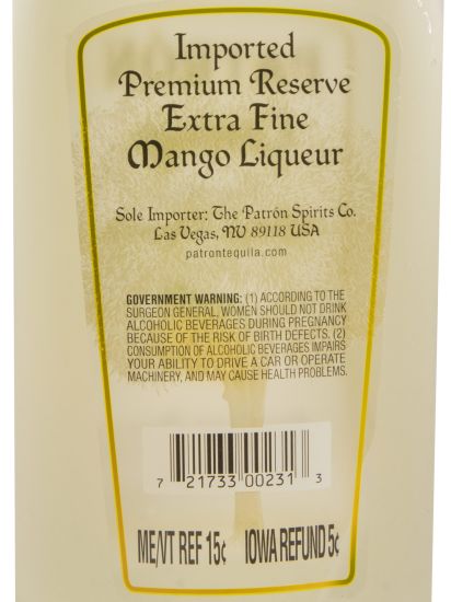 Licor de Manga Patrón Citrónge 1L