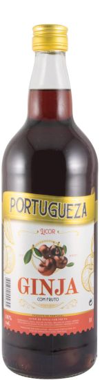 Licor de Ginja Portugueza (com fruto) 1L