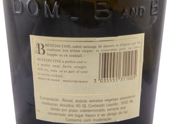 Licor Bénédictine D.O.M 1L