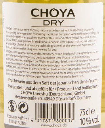 Umeshu Choya Dry
