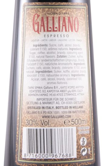 Galliano Espresso 50cl