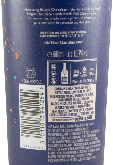 Baileys Chocolate 50cl