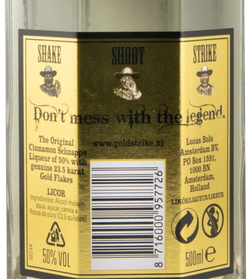 Goldstrike Bols 50% 50cl