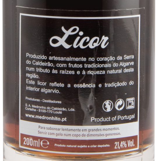 Licor de Medronho Medronhito do Caldeirão 20cl