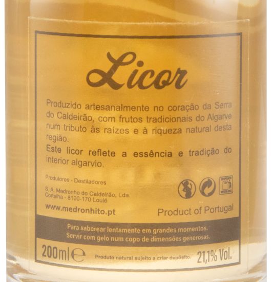 Licor de Medronho & Mel Medronhito do Caldeirão 20cl