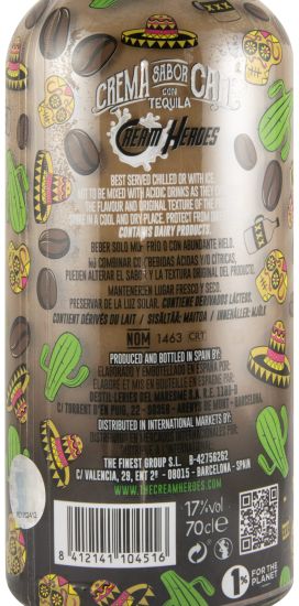 Licor de Tequila Cream Heroes Café