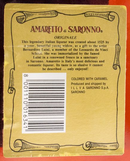 Disaronno Amaretto (former bottle) 1L