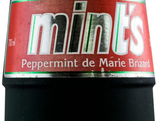 Mint's Peppermint Marie Brizard (former bottle)