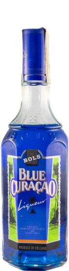 Licor Blue Curacao Bols (garrafa antiga)
