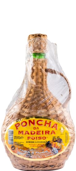 Poncha da Madeira Poiso J. Faria & Filhos (wicker flask) 37.5cl