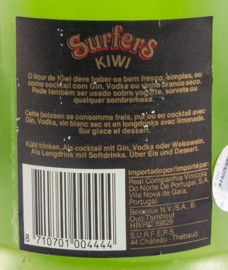 Licor de Kiwi Surfers