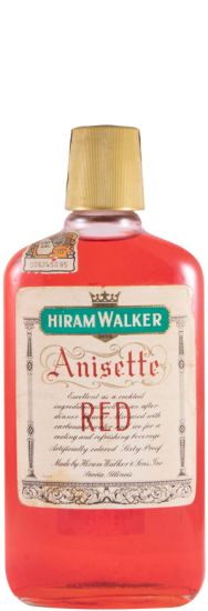 Frasco Anisette Red Hiram Walker 37,5cl