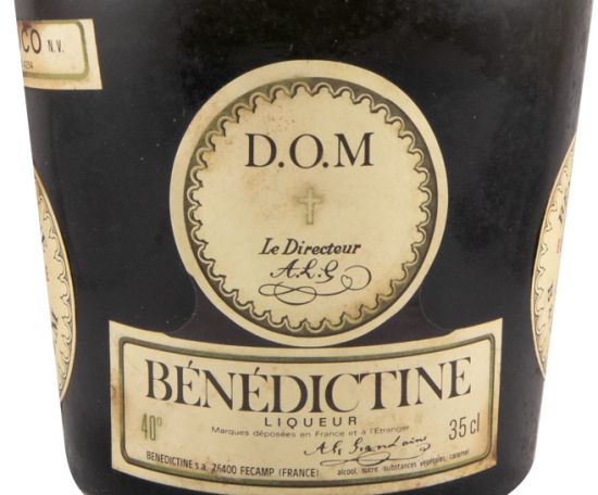 Liqueur Bénédictine D.O.M La Bouteille du Couple