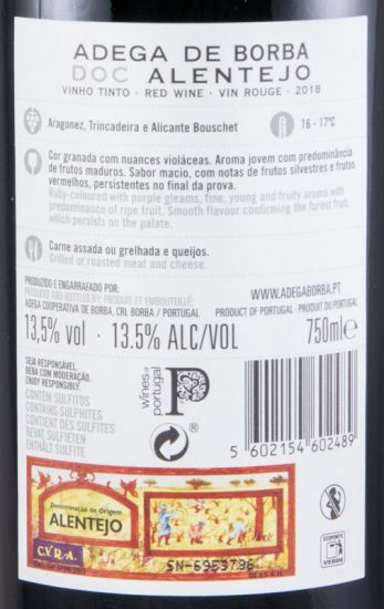 2018 Borba red