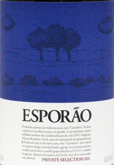 2011 Esporão Private Selection red