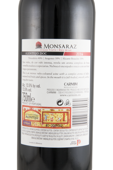2016 Monsaraz tinto