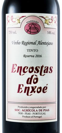 2016 Encostas do Enxoé Reserve red
