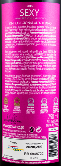 2015 António Maçanita Sexy tinto