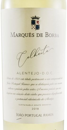 2018 João Portugal Ramos Marquês de Borba branco