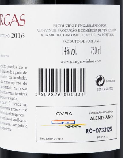 2016 Joaquim Costa Vargas red