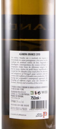 2018 Esporão Alandra branco